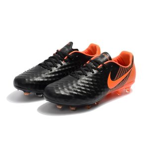 Kopačky Pánské Nike Magista Opus 2 FG – Černá oranžový